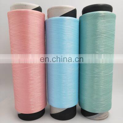 Professional Supplier Colorful Polyester Yarn 150 Dty Polyester Dty Yarn Polyester 150/48