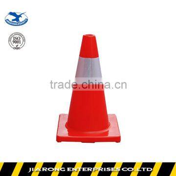 Lower Factory Price height 45cm Soft Flexible PVC plastic traffic cone TC100-45