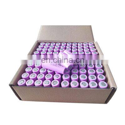 China 3.7V li ion battery 2600mAh 3C 18650 lithium rechargeable battery cell for sale