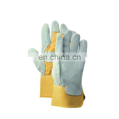 industrial gloves leather women work safety mechanic hand protective insulated welding gloves for working