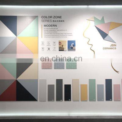 Foshan JBN Ceramics Pure Color Red/yellow/blue/green/pink 600x600mm Ceramic Floor Tiles photo-3