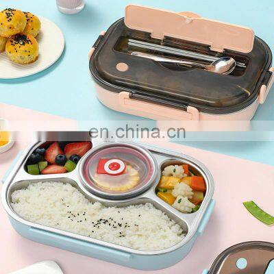 High Productivity Fresh Food Contain Portable Meal Tiffin Heating Warmer Lunch Bento Box photo-3