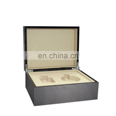 Perfume Packaging Box MDF Wood Top Luxury Elegant Gift Custom Double Perfume Box photo-3