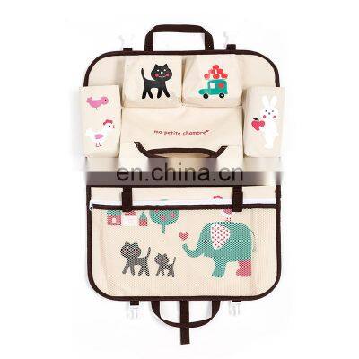 New recommended children's seat storage bag cartoon accessories storage bag car travel seat back storage bag