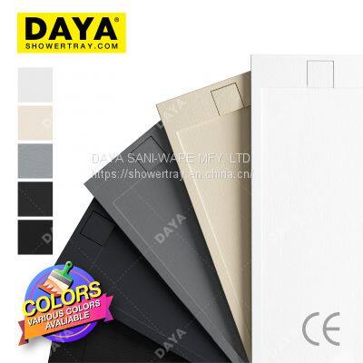 Integrated Anti-Skidding Support Repair Bathroom Pan Resin Shower Tray