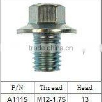 Standard oil drain plug bolt