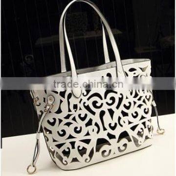 C88792A fashionable ladies simple hollow out handbags