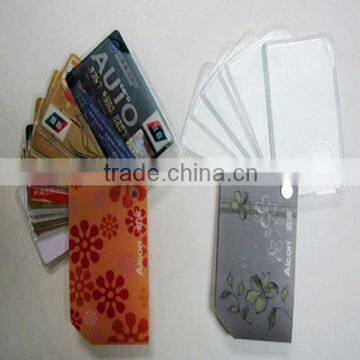 Promotional Cheap High Quality Fashion soft pvc business card holder