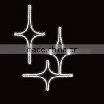 2015 holiday motif light star decoration