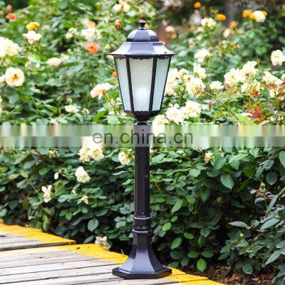 Outdoor Modern Garden Landscape Lighting Courtyard Gate Park Decor LED lawn Light Waterproof Led Pillar Lamp