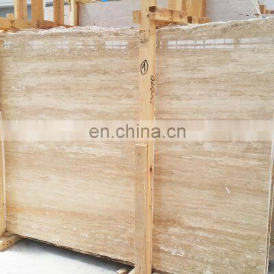 New Arrival Product Premium Quality Classic Vein Cut Travertine 2cm Thickness Slab Made in Turkey CEM-SLB-02-02 photo-5