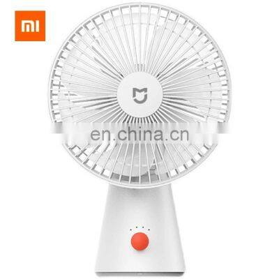 2022 New Xiaomi Mijia Desktop Mobile Fan Desktop  Handheld Dual-use Soft Air For Office School Usb Charging 4000mAh