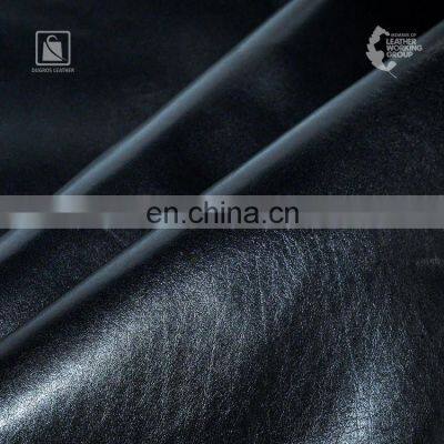 Glossy Top Side Full Grain Smooth and Natural Surface Vegetable Tanned Genuine Leather photo-4