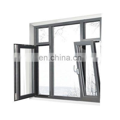 Fancy Window Design Aluminum Double Pane Casement Window Aluminium Alloy Casement Windows