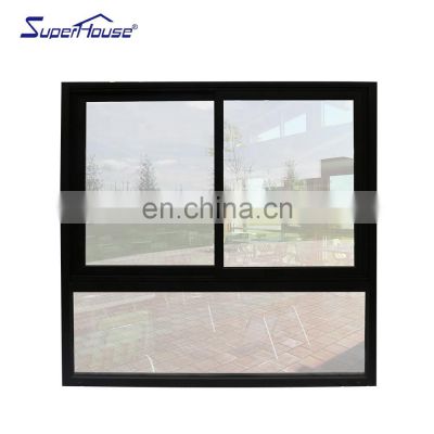 Superhouse 3 Tracks Sliding Window Simple Design Aluminum Sliding Window/casement For House