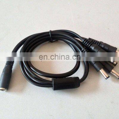 5.5mm *2.1mm 5.5mm *2.5mm Dc 12v Power Extension Cord 6 Channel Male to Female Power Supply Cable photo-2