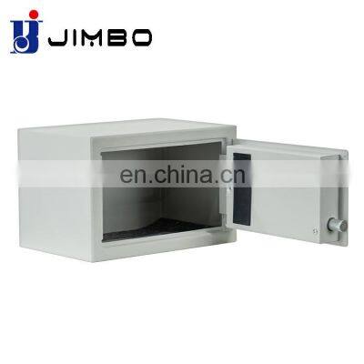 20E Gray Mini Home Portable Metal Security Deposit Storage Cash Burglary Money Digital Safe Box With Electronic Lock photo-4