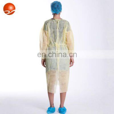 Bata de Aislamiento Bilaminada Con Espalda Transpirable, un Solo Uso photo-5