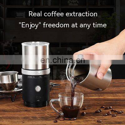 Mini Car Portable Espresso Automatic Coffee Machine Car Charging Fast Heating Button Extraction Coffee Maker photo-4