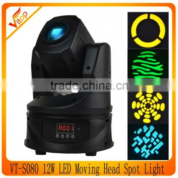 2016 New Super bright 12W LED Moving Head Spot light