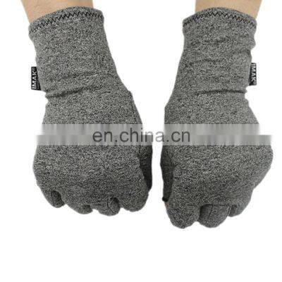 Half Finger Cotton Compression Arthritis Gloves photo-4
