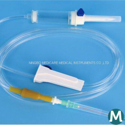 Intravenous Infusion Set IV Set  Infusion Giving Set Giving Set With Roller Clamp Infusion Giving Set With Filter Disposable Infusion Set