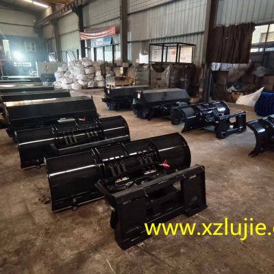 China Skid Steer Snow Blade Manufacture,snow Pusher Attachments for Skid Loader photo-5