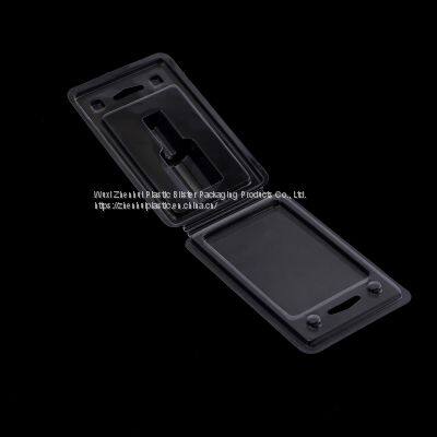 thermoforming transparent plastic insert blister trays double blister clamshells