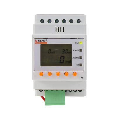 Acrel measurement of type A residual current ASJ10L-LD1A multi-function LC display RS485 communication with modbus-RTU protocol