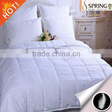 high quality white feather down quilt