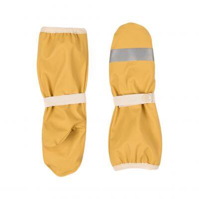 Recycled Mittens Rust Kids Waterproof Gloves