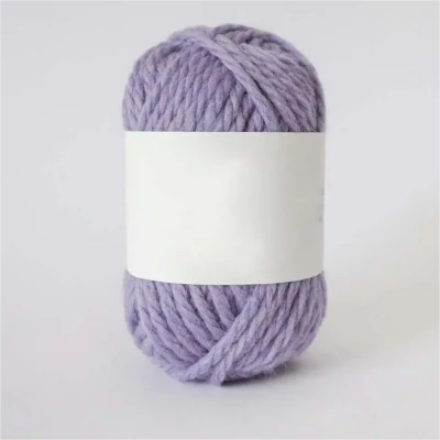 Fashion 100% Polyester Multicolor Fancy Knot Yarn Anti-Pilling Crochet Scarf Sweater Yarn photo-4