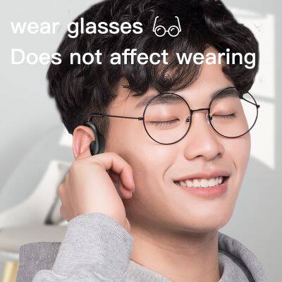 G100 Wireless Earphone Bone Conduction Outdoor Sports Headphone Blue Tooth 5.0 Hands-free Headset With Microphone photo-3