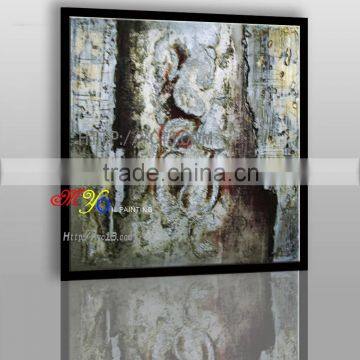 Modern Artwork stone cave pillar oil painting on canvas home decor