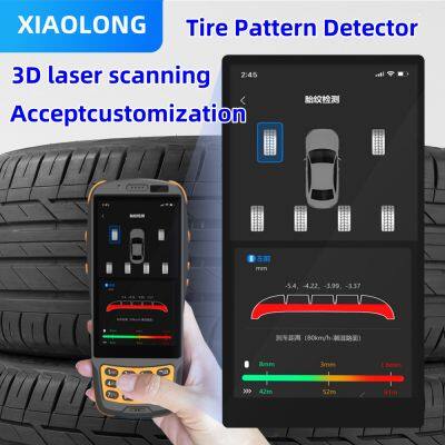 Intelligent Tire Pattern Laser Detector 4G Networking DPS Positioning Automatic Generation Report Data One Click Export photo-2