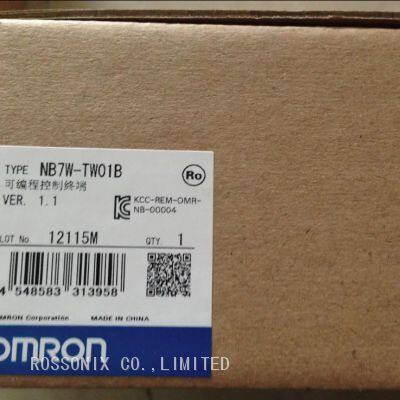 Neuer Omron 7-Zoll-interaktiver Bildschirm NB7W-TW01B Omron HMI 7-Zoll-Dünnfilmtransistor-LCD-Bildschirm