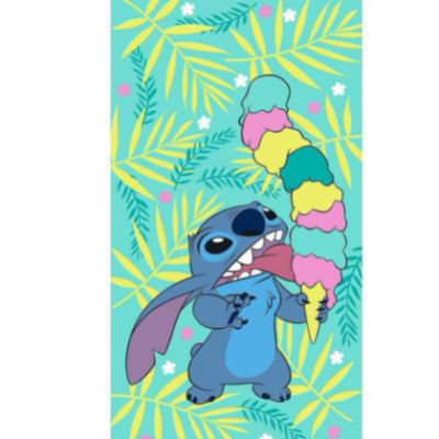 Wholesale Disney Lilo & Stitch Beach Towel - Stitch Ice Cream Chill Oversized Towel