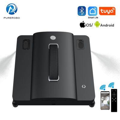 PUREROBO W-S9S Window Cleaning Robot Bluetooth And Remote Control Smart Glass Cleaning Machine Low Noise One Touch Cleaning Easy To Use