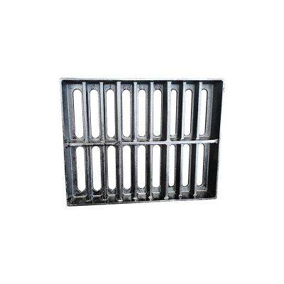 Lubao Manufacturer of Ductile Iron Gutter Covers, Single Grate, 400*800, Heavy-duty Drainage for Sewage and Rainwater in Factories photo-5