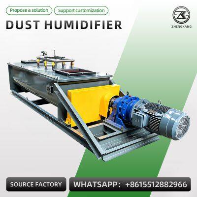 Double Shaft Dust Humidifier Mixer Ash Humidifying Machine for Power Plant Cement Plant
