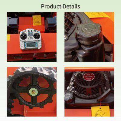 Radio Controlled Mower With 24V Brushless Motor & 224cc Single Cylinder Engine Capable of 35° Slope Climbing by Vigorun photo-6