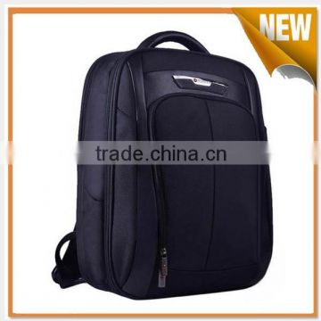 New customized black laptop notebook backpack