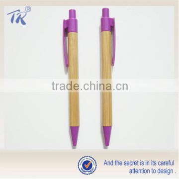 Promotional Products Wholesale China Supplier Made Bamboo Ball Pen                        
                                                Quality Choice