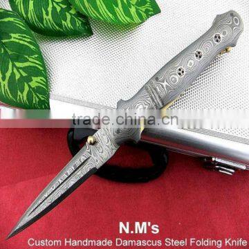 custom handmade damascus FULL DAMASCUS KNIFE FD3