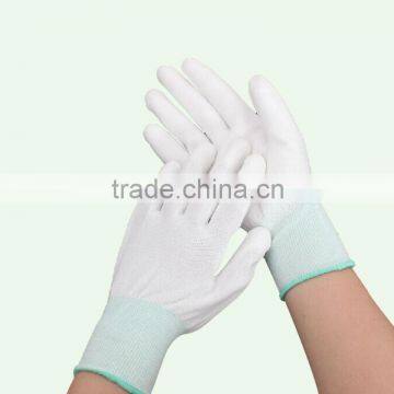 Supplying Coated PU Gloves/ 13 Guage Nylon PU Gloves EN388 TEl:18354431045