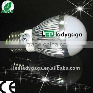 2011 3W led ball bulb