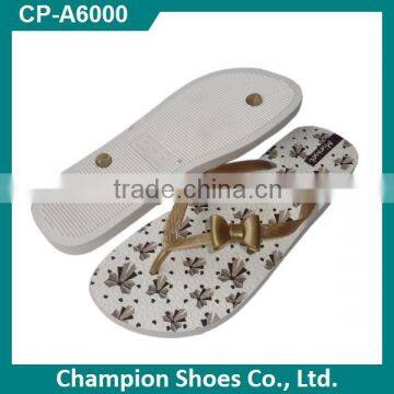 Customized brand pvc slipper pvc air blow slipper