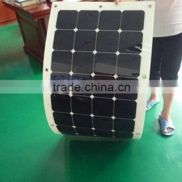 120w sunpower solar panel flexible in china