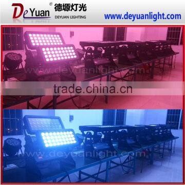 Outdoor IP65 Wall Washer Light 72*10W RGBW LED City Color Stage Light photo-6