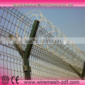 installing barbed wire fence